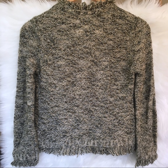 ANGEL OF THE NORTH | Cotton Fringe Blazer Cardigan - Picture 2 of 5